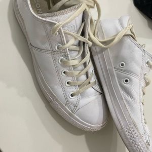 All leather Converse Women Size 9